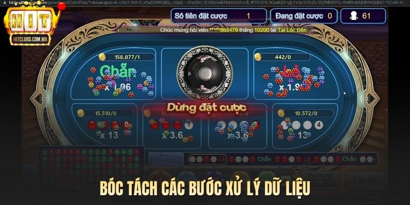 Bóc tách các bước xử lý dữ liệu