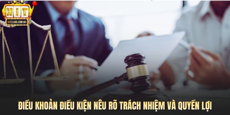 Điều khoản điều kiện nêu rõ trách nhiệm và quyền lợi