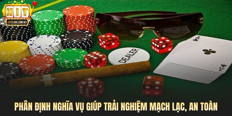 Phân định nghĩa vụ giúp trải nghiệm mạch lạc, an toàn